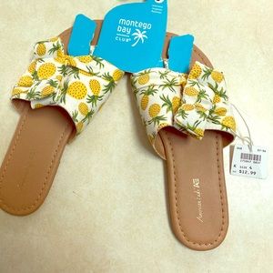 Pineapple sandals